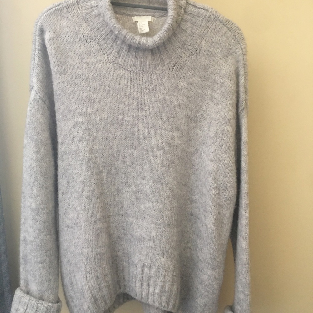 H & M Grey Turtleneck